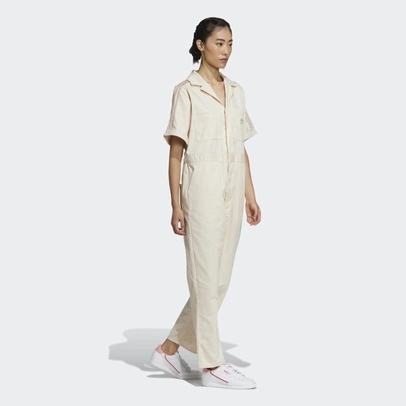 *NWT* ADIDAS ORIGINALS BOILER SUIT - LINEN - SIZE SMALL - Picture 2 of 7